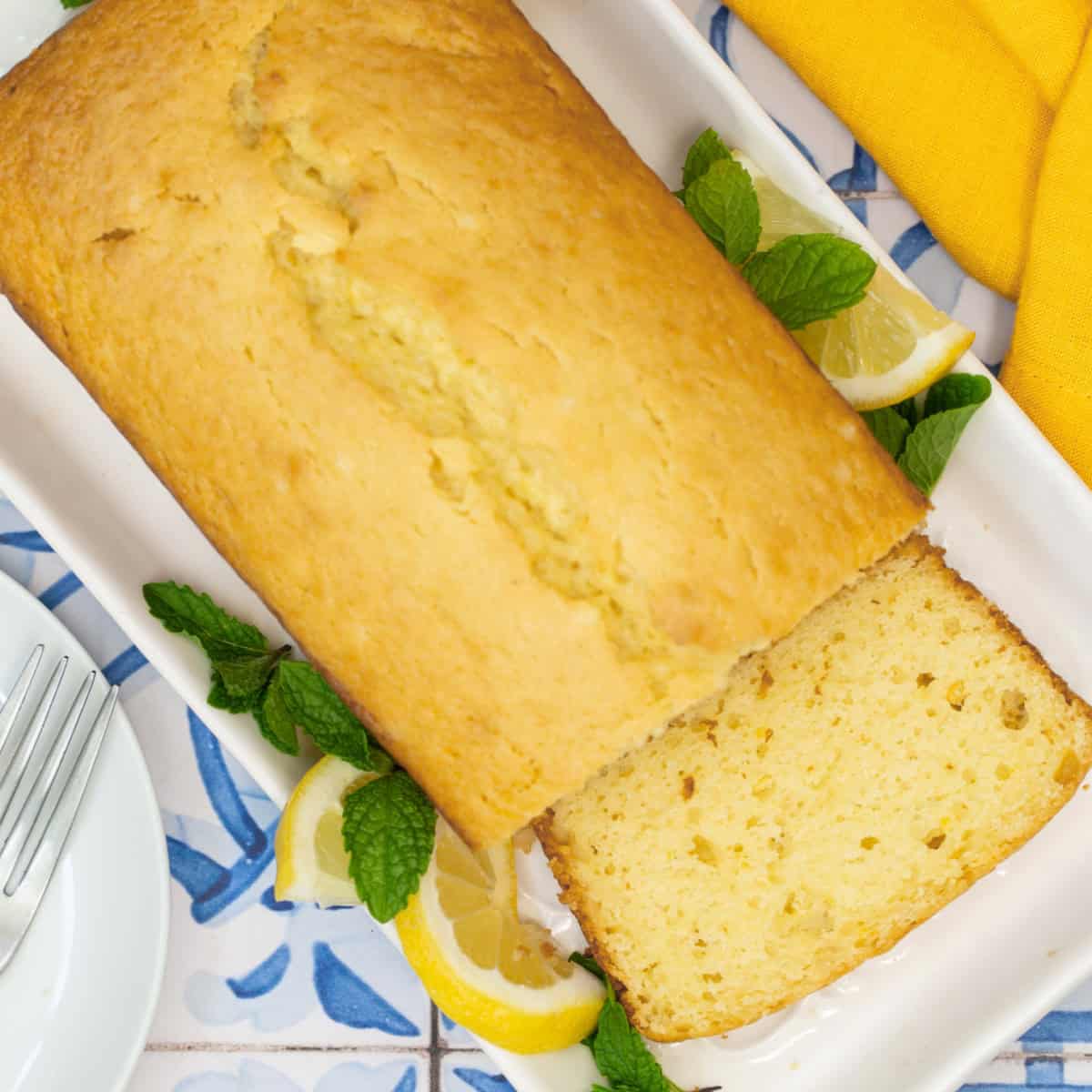 Easy One-Bowl Olive Oil Lemon Loaf