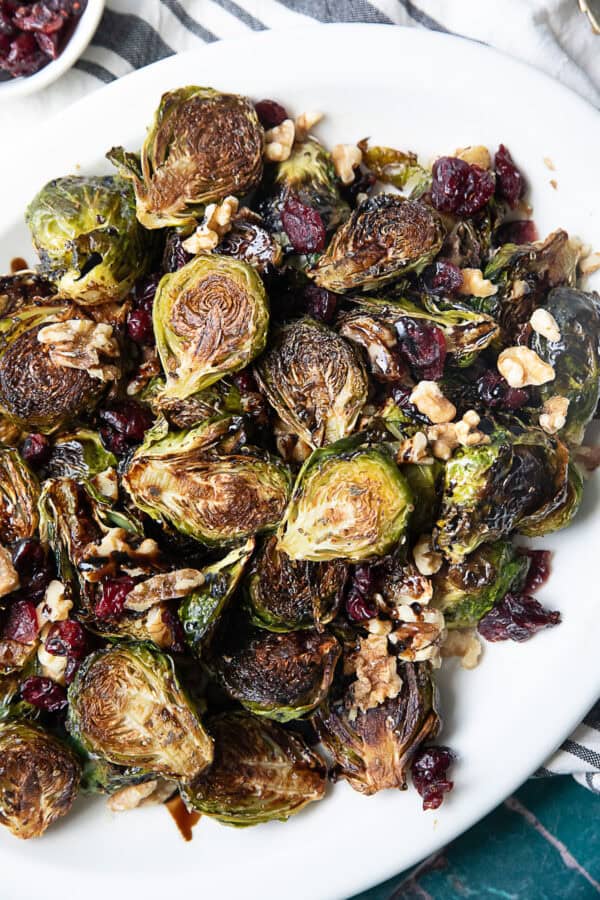 Balsamic Brussels Sprouts • Unicorns in the Kitchen