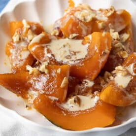 kabak tatlisi Turkish pumpkin dessert