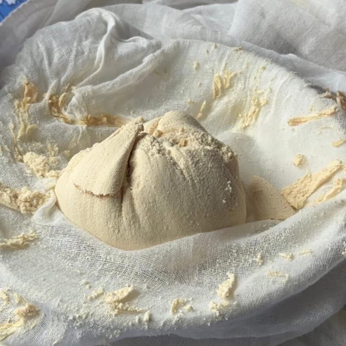 what mixture looks like after drying out