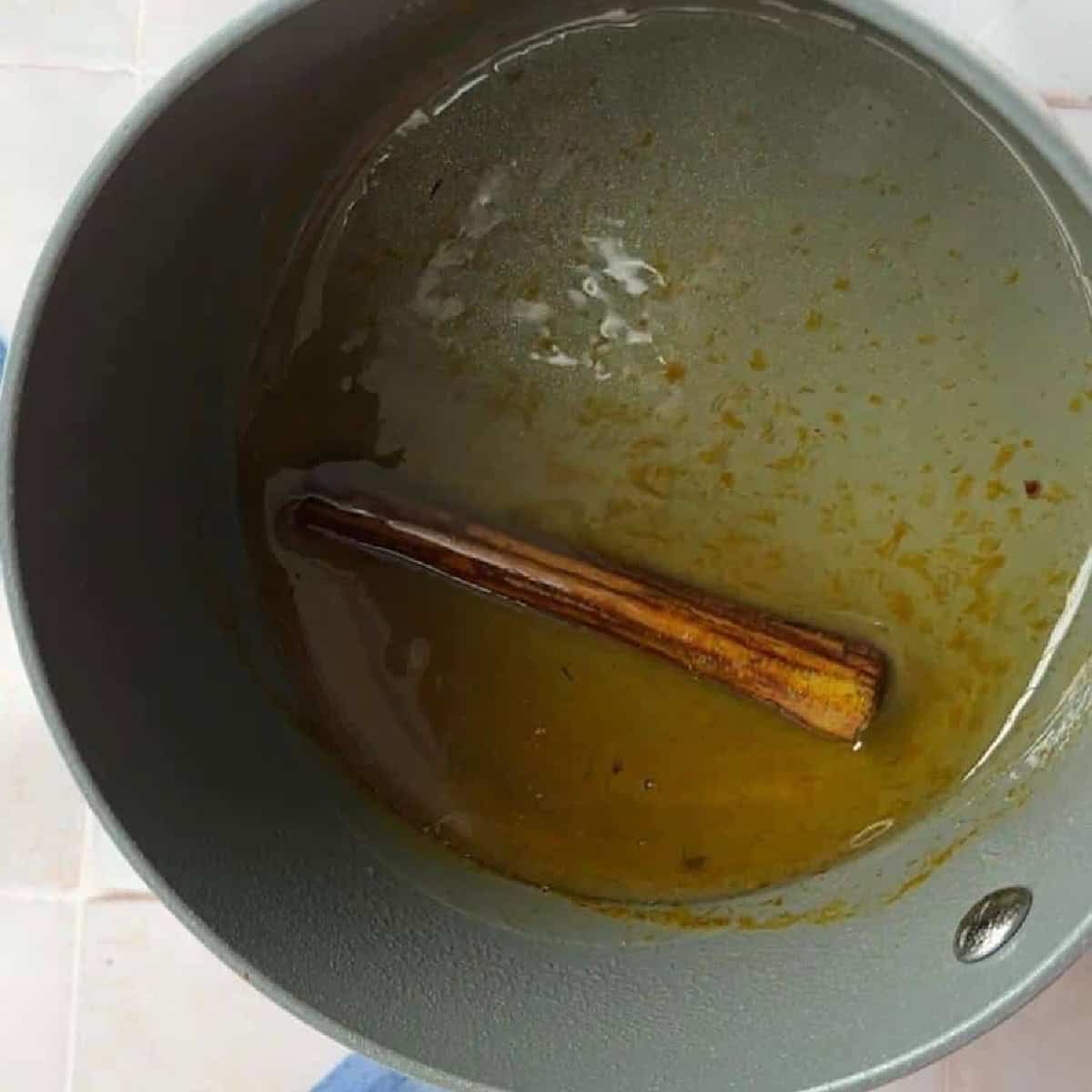 How To Make Greek Orange Cake Making the syrup for Portokalopita