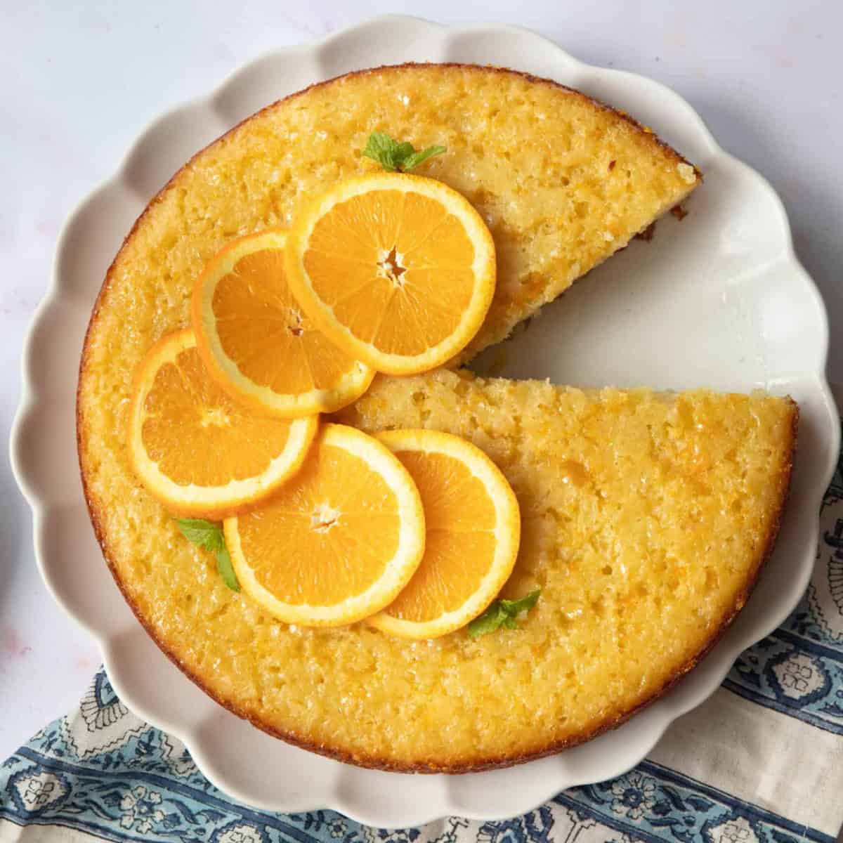 Portokalopita Greek Orange Phyllo Cake