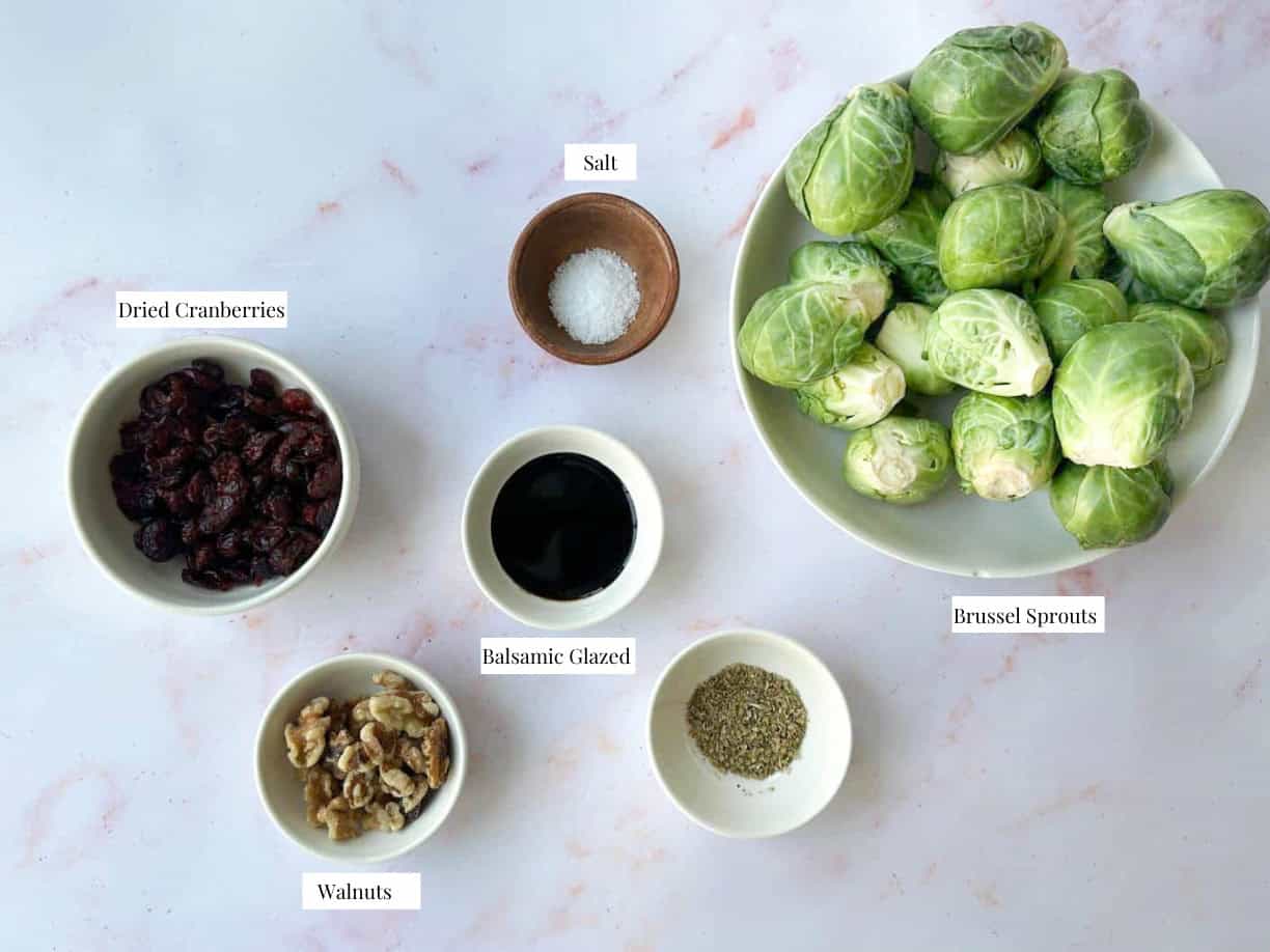 Balsamic-Glazed-Brussels-Sprouts Balsamic Brussel Sprouts Ingredients