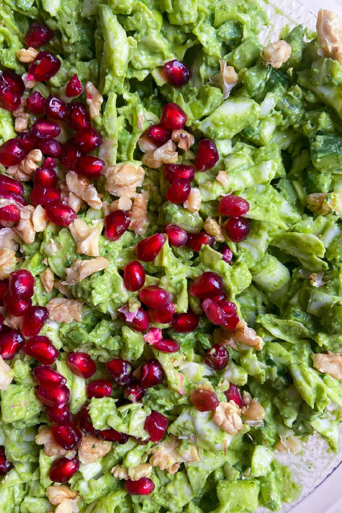 This viral TikTok green goddess salad is delicious! Ready in 15 minutes, this salad can be served as a side, dip or sandwich topping.
