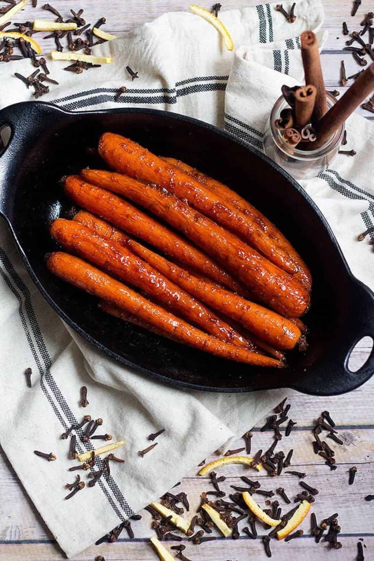 Honey Butter Carrots are the perfect side dish for any dinner table