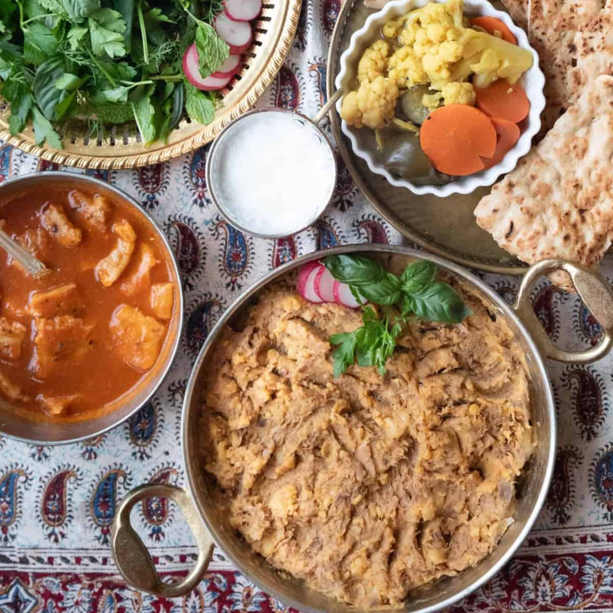 Abgoosht (Persian Lamb, Potato and Chickpea Stew)