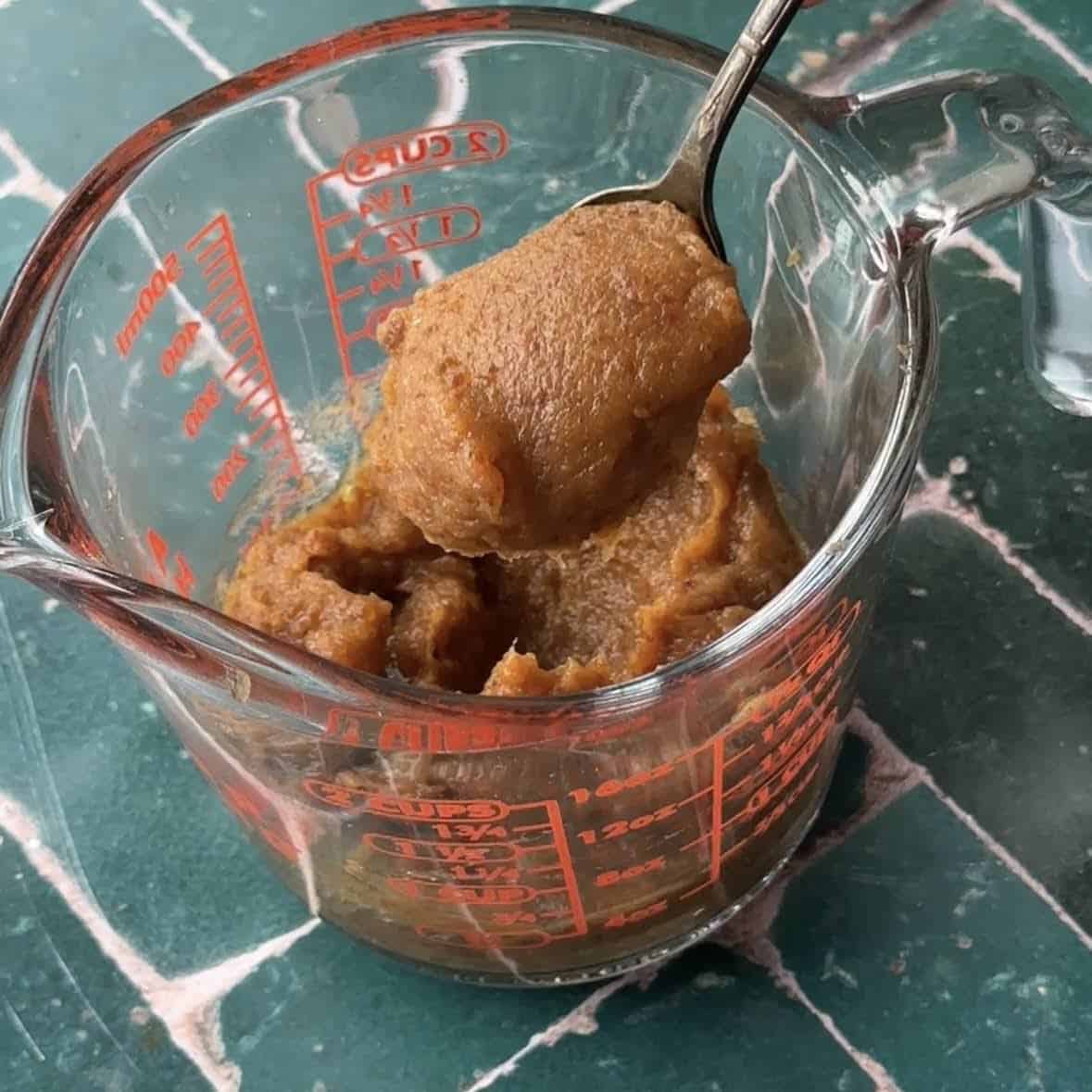 blend so it turns into a paste