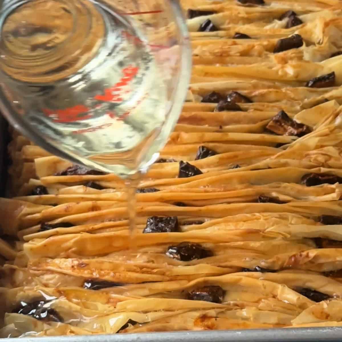 add the syrup