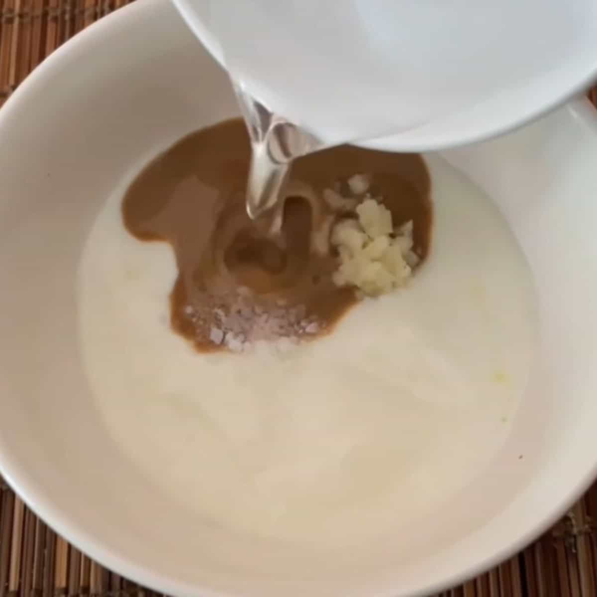 Add water to thin it out. 