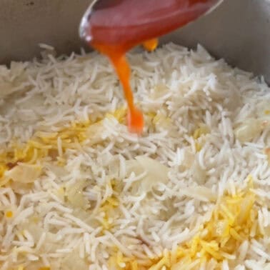 Saffron Rice Recipe • Unicorns in the Kitchen