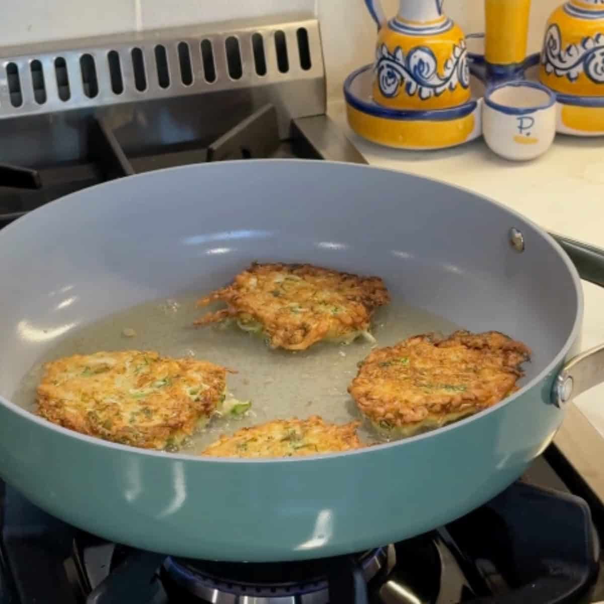 Flip and fry the other side. 