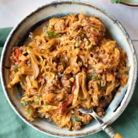 Kapuska Turkish cabbage stew.