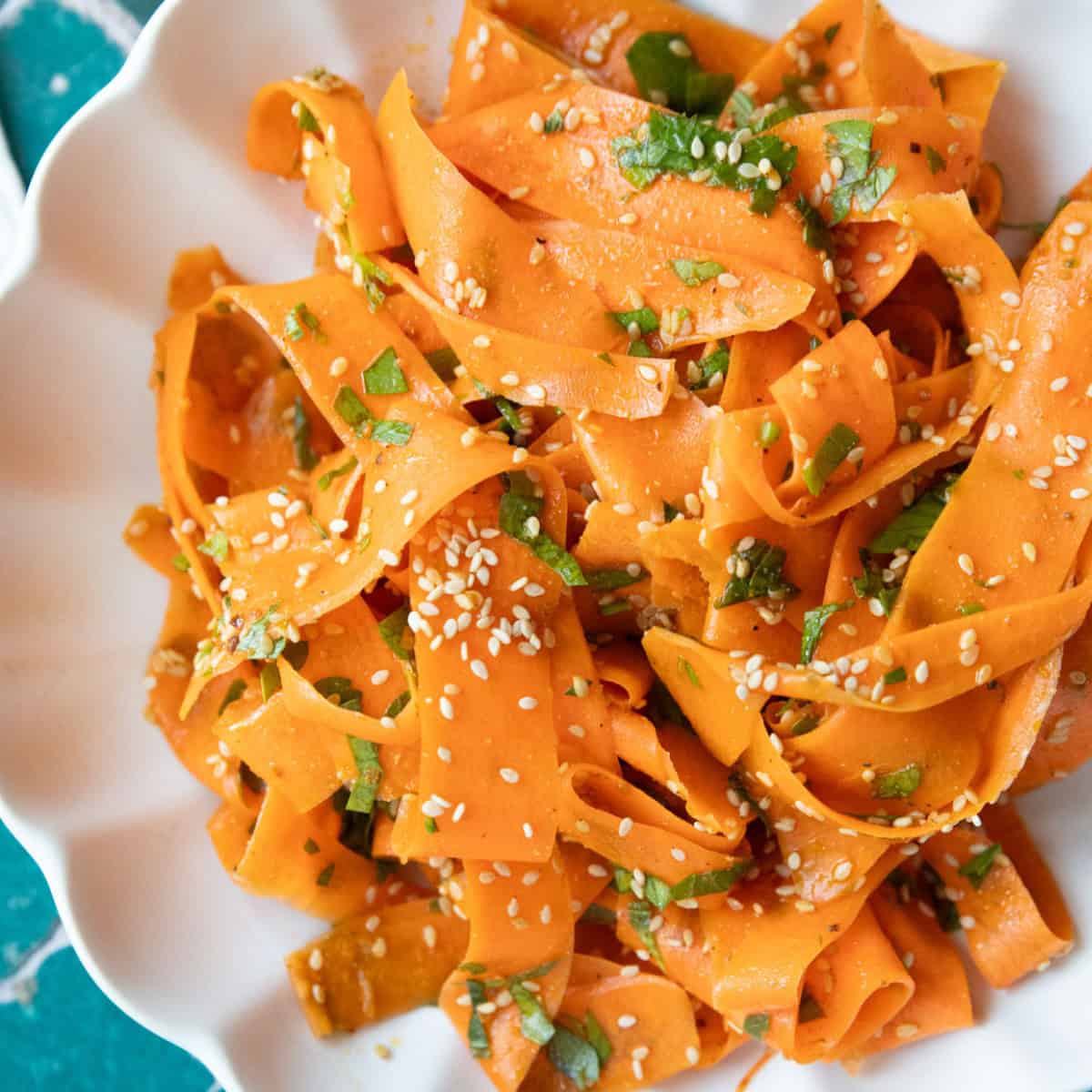 Middle Eastern Carrot Salad (No Cook)