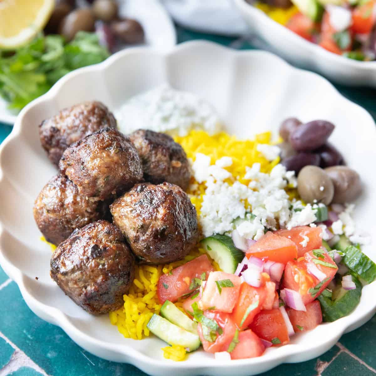 Middle Eastern Lamb Meatballs