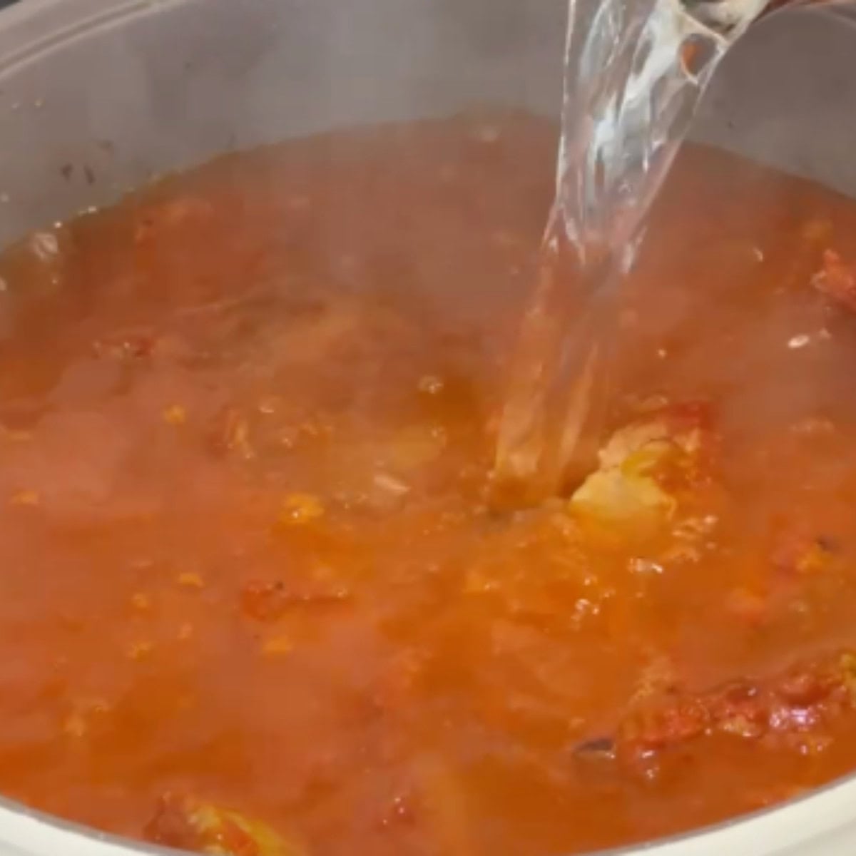 add water and cook for 2 hours.