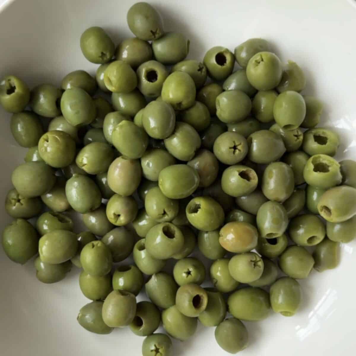 catelvetrano olives in a bowl.